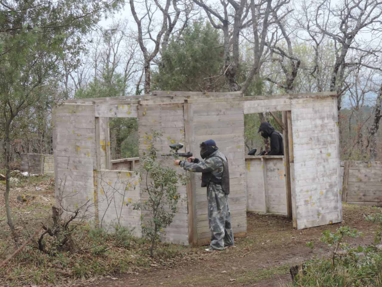Terrain De Paintball A Cabris Pres De Nice 06