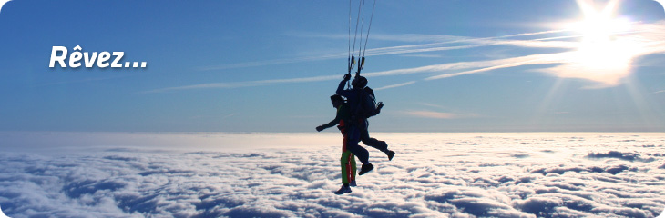 Saut En Parachute En Tandem Au Mont Saint Michel